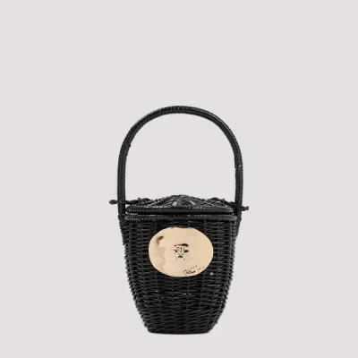 Patou Iconic Bucket Bag In B Black
