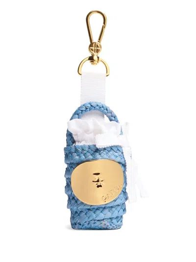 Patou Iconic Bucket Charm In Blue