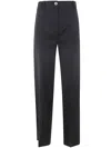 Patou Large Belt Trousers In Black