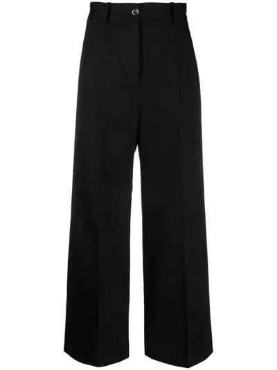 Patou Iconic Long Trousers In Black