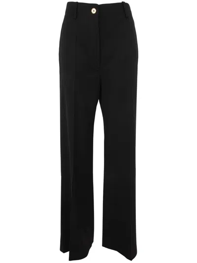 Patou Iconic Long Trousers Clothing In Black