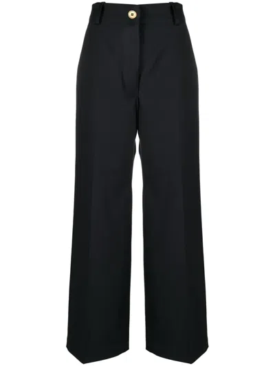 PATOU ICONIC LONG WOOL TROUSERS