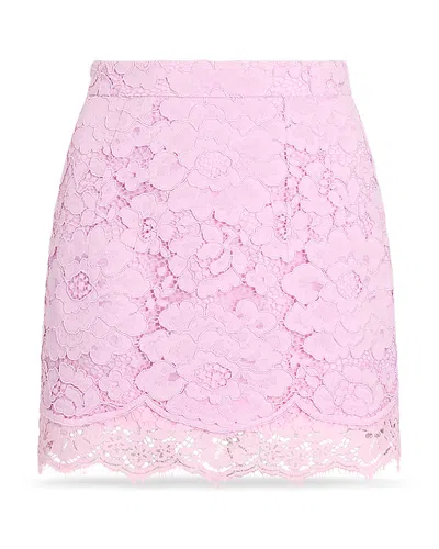 Patou Iconic Mini Skirt In Pink