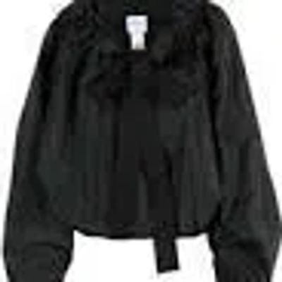 Patou Iconic Volume Top In Black