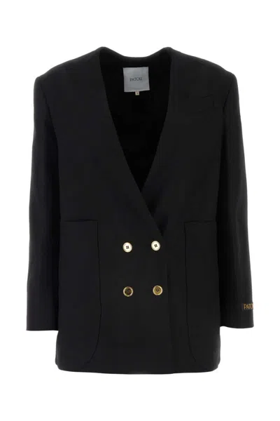 Patou Jackets And Vests In Black