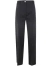 Patou Large Belt Trousers In Black