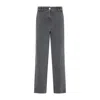 Patou Anthracite Cargo Cotton Trousers In Grey