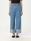 Patou Belt-loop Jeans In Blue