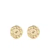 Patou Ancient Coins Circular Stud Earrings In Gold