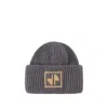 Patou Bonnet Jp -  - Laine - Gris In Grey