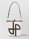 Patou Jp Bucket Bag Canvas Mm