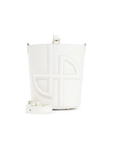 Patou Jp Bucket Bag In White