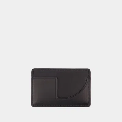 Patou Jp Card Holder In Brown