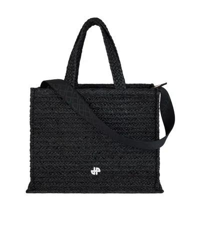 PATOU JP LOGO-APPLIQUÉ TOTE BAG
