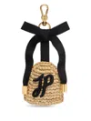 Patou Jp Logo Bell-shaped Key-ring In Yellow