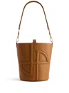 Patou Small Jp Bucket Bag In 褐色