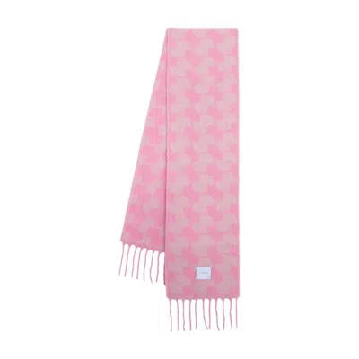 Patou Jp Scarf In Pink