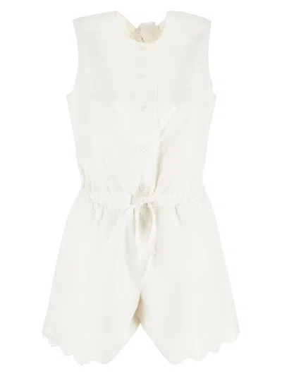 Patou Jumpsuit Woman In White