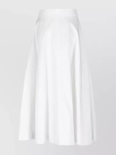 Patou Knee Length And Midi Skirts In White