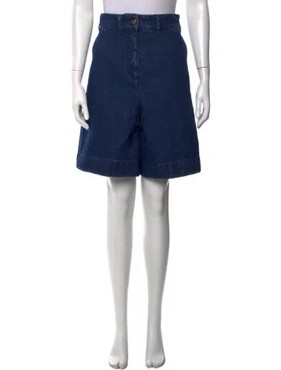 Pre-owned Patou Knee-length Shorts In Blue