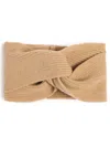 Patou Twist-detailing Merino Turban In Neutrals