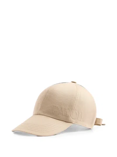 Patou Knot Embroidered-logo Cap In Pattern
