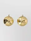 Patou Large Hammered Hoop Earring