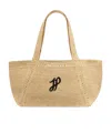 Patou Natural Trapeze Large Tote In Vanilla