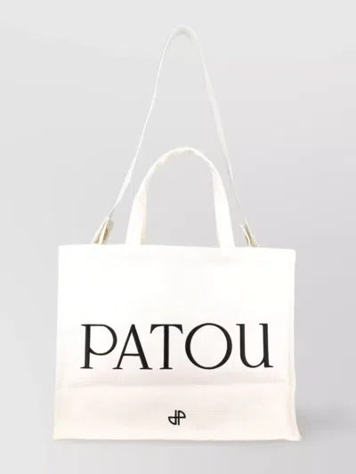 PATOU LARGE RECTANGULAR TOTE BAG
