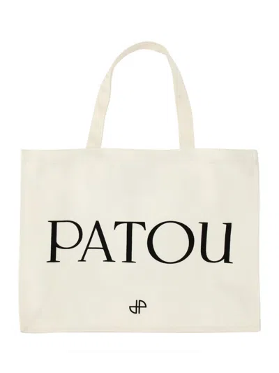 Patou Large Tote Bag In 090c