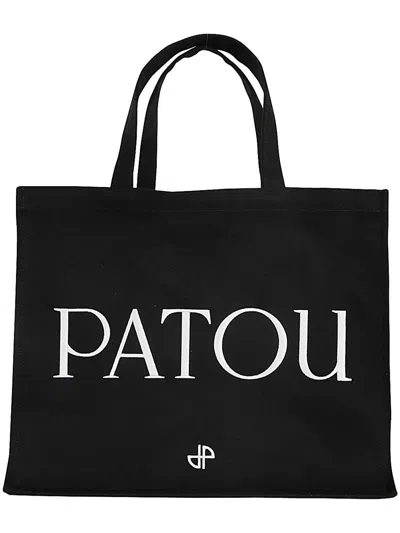 Patou Large Tote Bag Bags In Black