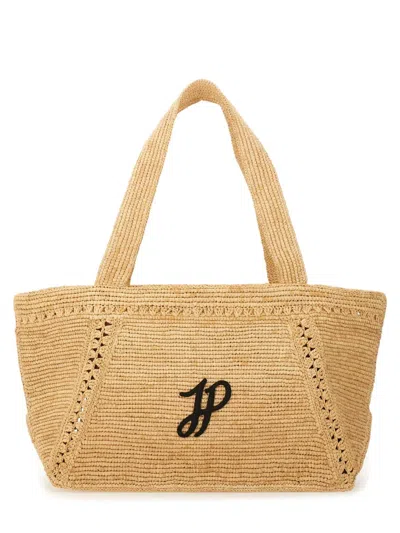 PATOU LARGE TRAPEZE TOTE BAG