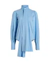 Patou Lavallière Blouse In Blue