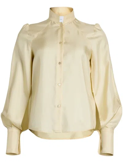 Patou Lavallière Blouse In Neutrals