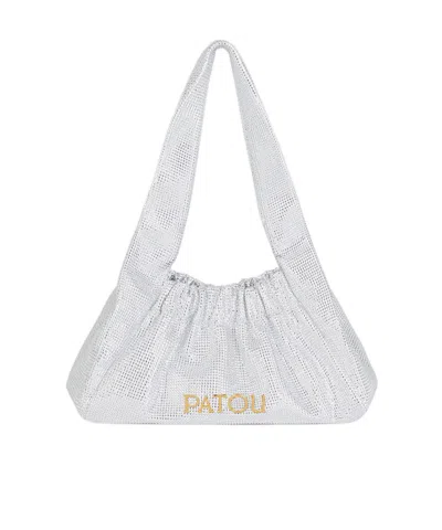 PATOU PATOU GATHERED SHOULDER BAG