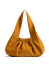 Patou Le Biscuit Shoulder Bag In 黄色