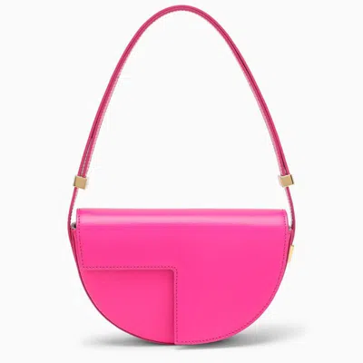 Patou Le  Fuchsia Leather Bag In Pink
