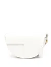 Patou Small Leather Shoulder Bag In Neutrals