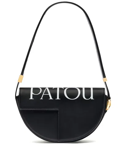Patou Le  Shoulder Bag In Black