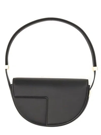 Patou Le Petit Chic Shoulder Bag In Black