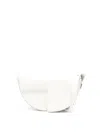 Patou Le  Leather Shoulder Bag In White