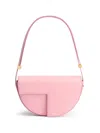 Patou Woman Handbag Pastel Pink Size - Leather In Pink & Purple
