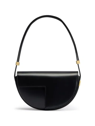 Patou Le Petit  Shoulder Bag In Black