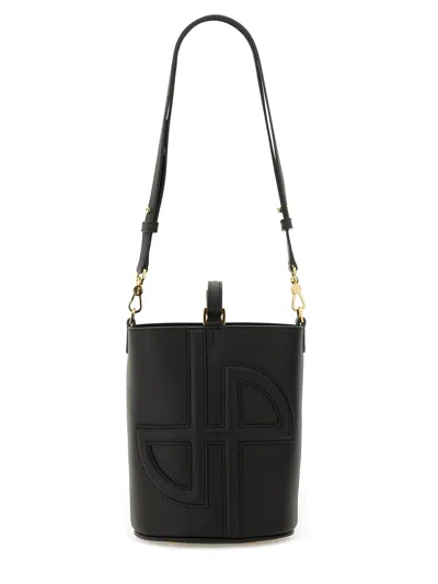 PATOU LEATHER BUCKET BAG