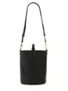 Patou Women's Leather Bucket Bag In Black