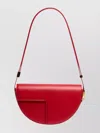 Patou Leather Shoulder Bag Adjustable Strap