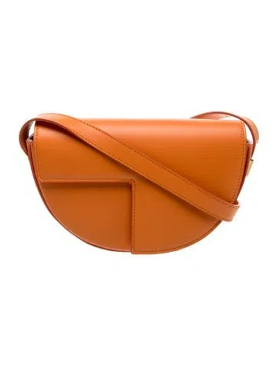 Pre-owned Patou Leather Shoulder Bag In Brown