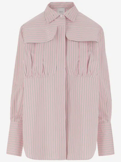Patou Light Pink Safari Poplin Shirt
