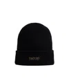 Patou Logo Beanie Hat In Black