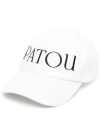 Patou Logo-embroidered Baseball Cap In White